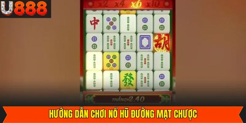 Thao tác trải nghiệm game slot tại U888
