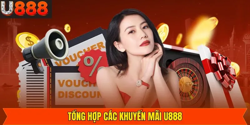 Danh sách chương trình khuyến mãi U888 hot nhất thưởng khủng
